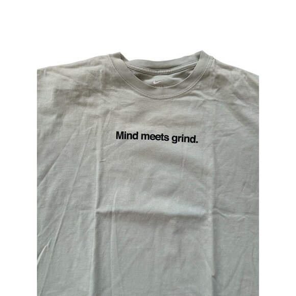 NIKE Mind Meets Grind Light Green Basketball T Shirt Size XL - Picture 4 of 5
